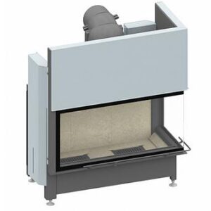 Focar otel/samota Schmid Ekko 100x45x51 H R