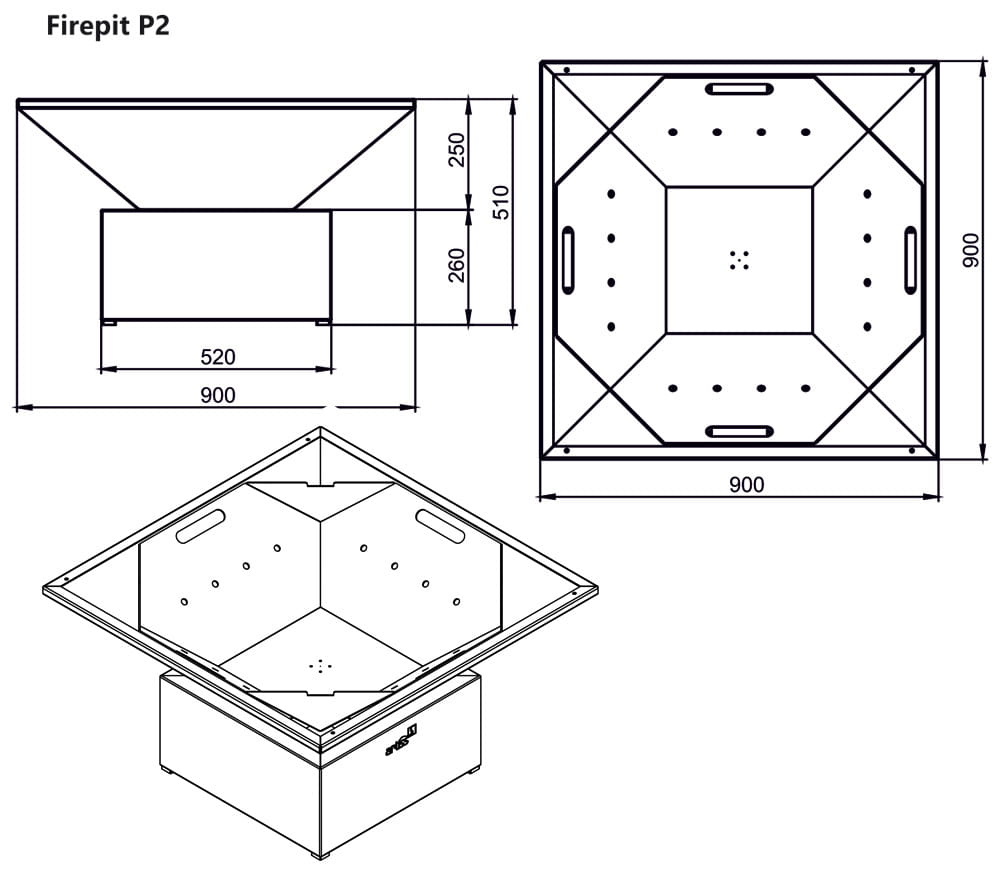 Artiss P2 grafit - imagine 2