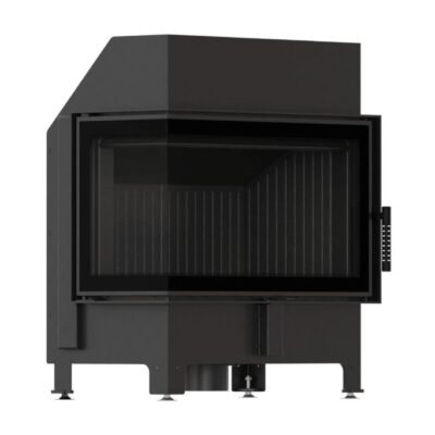 Focar Z-ECO 9.9 kW Sticla stanga – Samota neagra